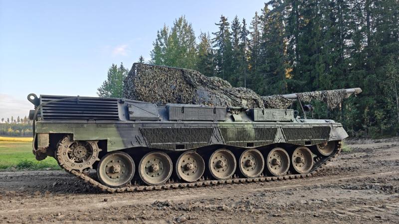LEOPARD 1 ajoharjoitteluvaunu